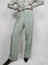 Load image into Gallery viewer, Sage green pant set (M-L)
