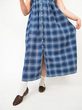 Load image into Gallery viewer, Plaid babydoll jumper dress (L-XL)
